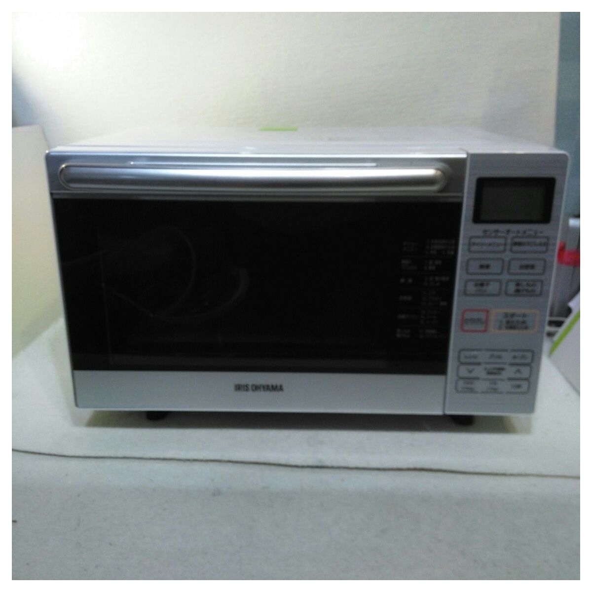 動作確認済】【中古】本体のみ アイリスオーヤマ 18L オーブンレンジ  