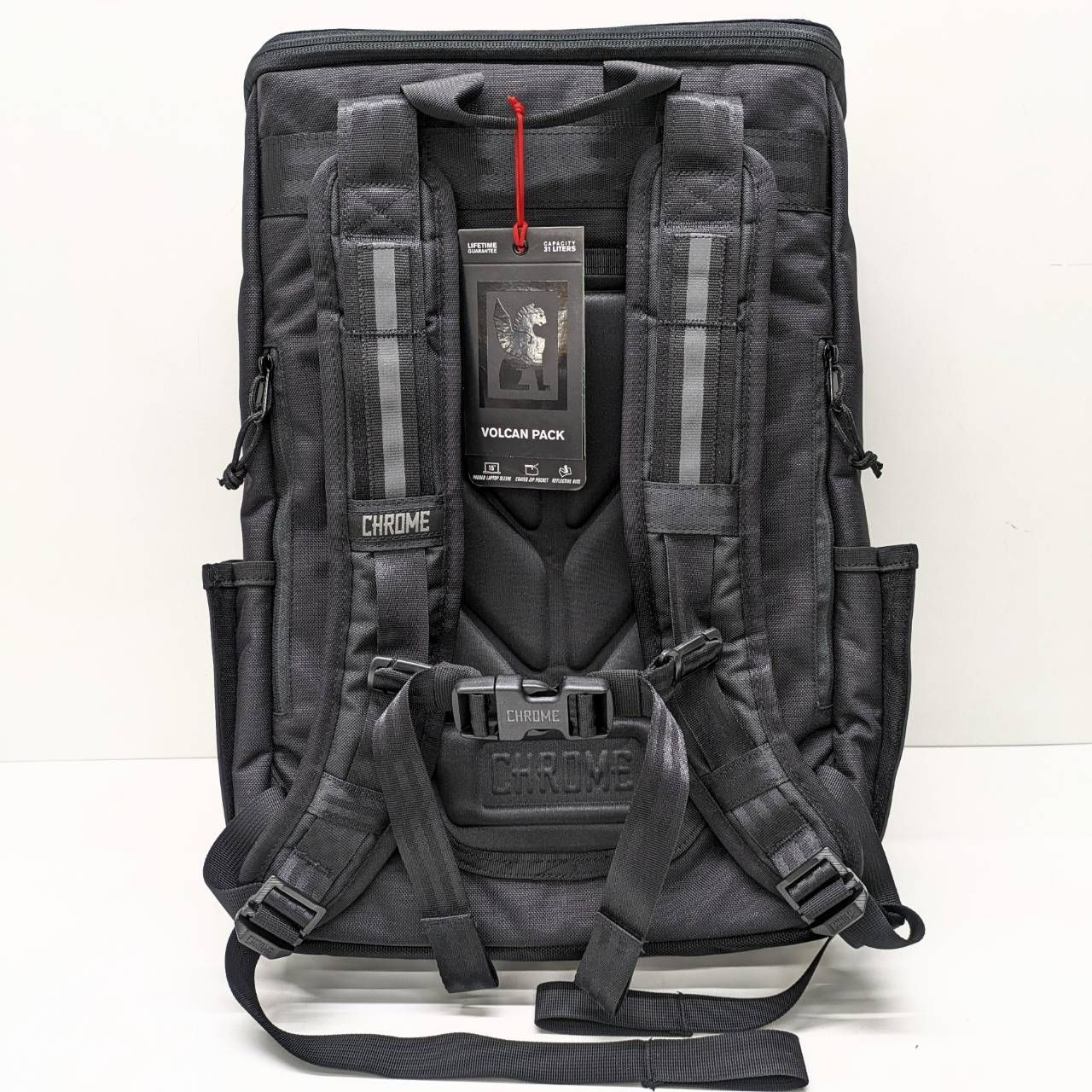 未使用 CHROME クローム VOLCAN BACKPACK ボルカン バックパック 黒 BG