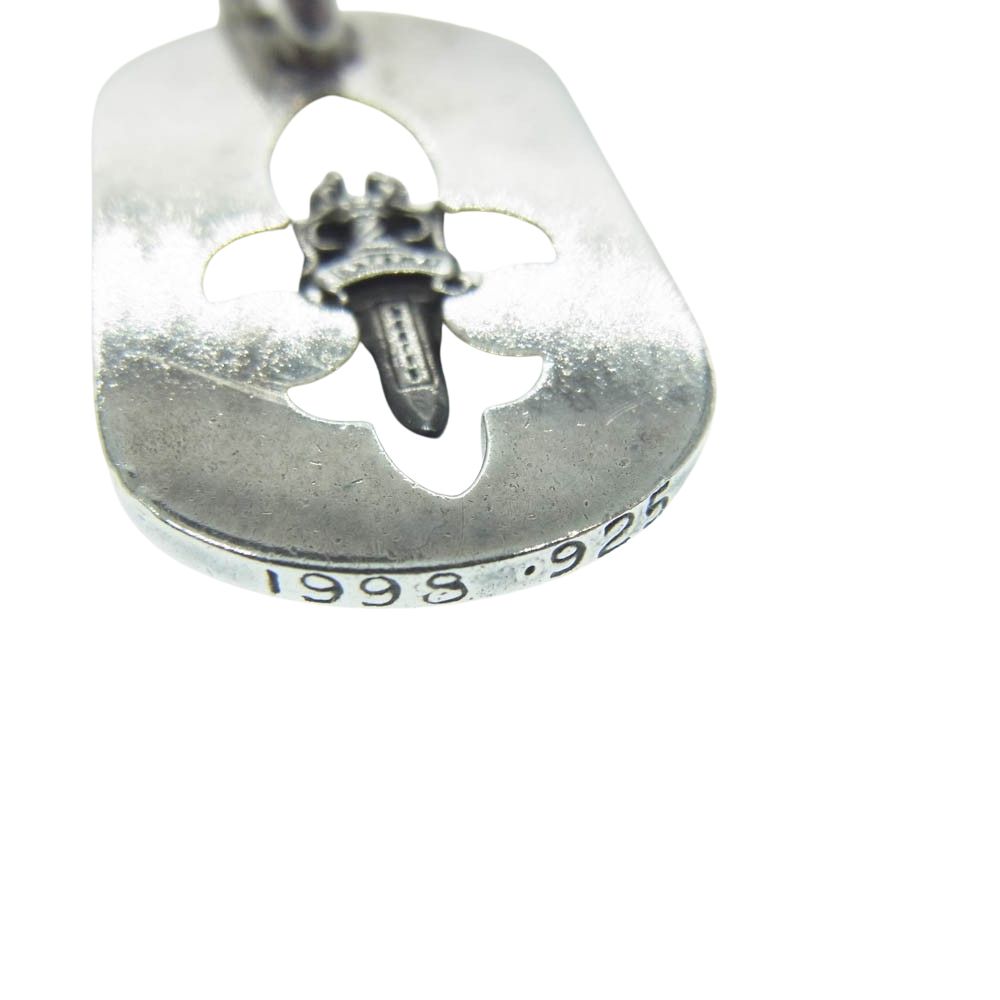 CHROME HEARTS クロムハーツ ダガー ドッグタグ ネックレス