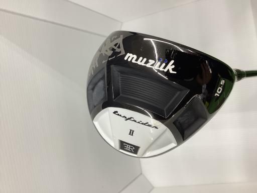 muziik muziik TURFRIDER II TITANIUM FORGED 480 撃速 10.5° ドライバー DR 純正特注シャフト フレックスR メンズ 男性用 右利き 右用 Cランク ゴルフクラブ