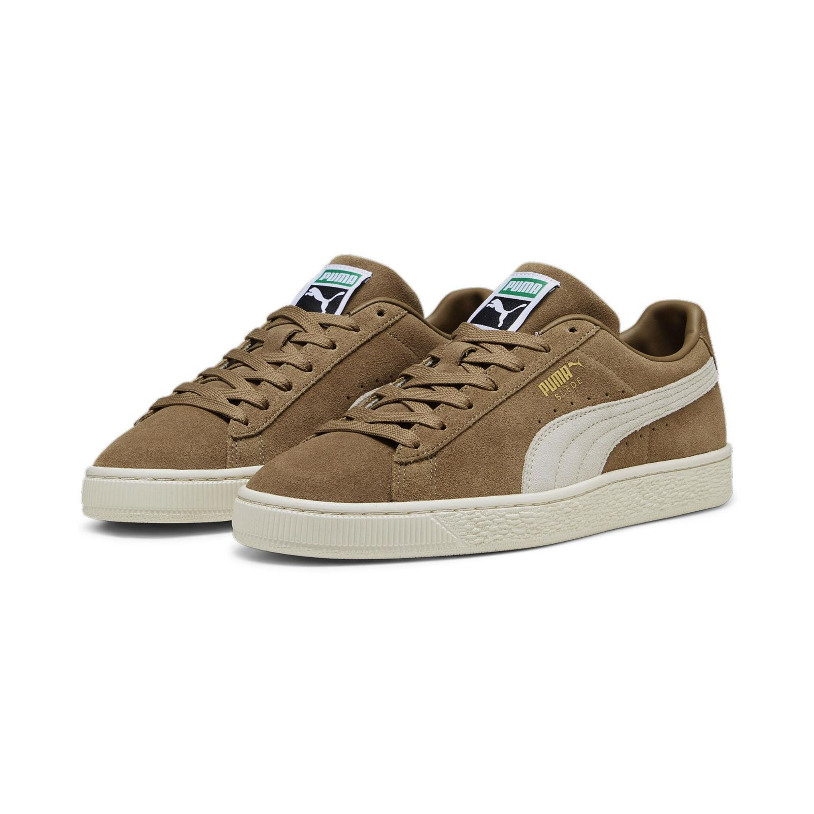 PUMA スニーカー スウェードクラシックXXI ブラウン PUMA SUEDE ...