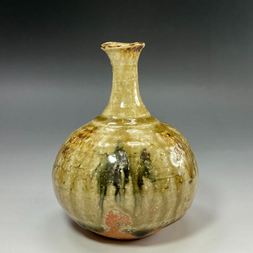 廣永窯 坪島土平 作 流釉小壺 陶磁器 _ 花瓶 NEXPOTALLINN_EU