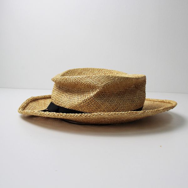ベルレッタ BERRETTA 麦わら帽子 ストローハット リボン ベルレッタ