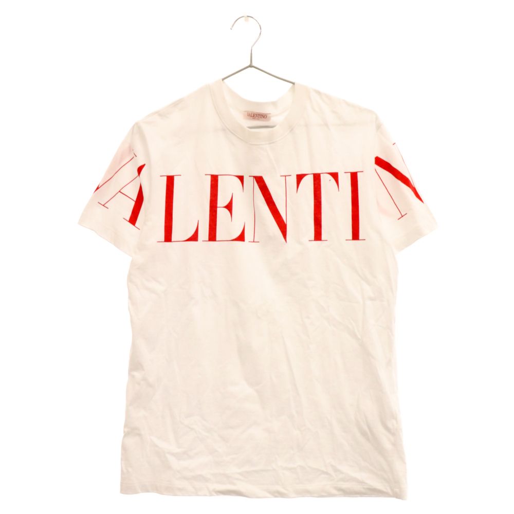 VALENTINO (ヴァレンチノ) 19AW VLTN ロゴプリント 半袖Tシャツ