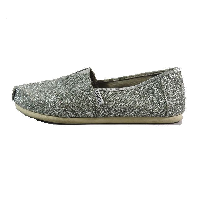 トムス TOMS ローカットスニーカー スリッポン グリッター クラシック ...