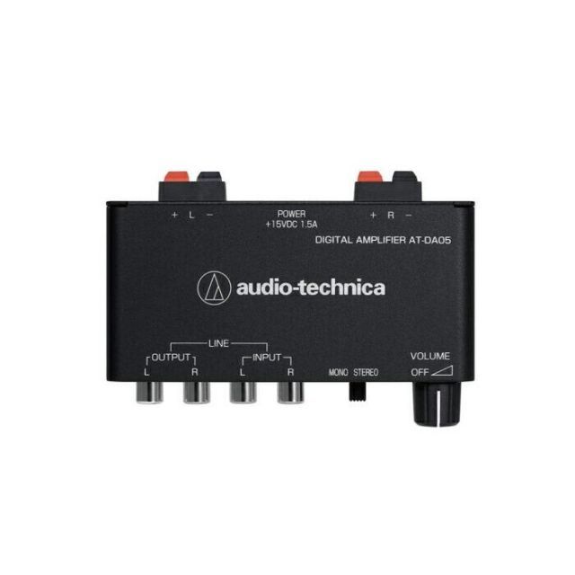 おしゃれコーデ 送料無料 オーディオテクニカ 小型デジタルパワーアンプAT-DA05コンパクトかつ軽量なサイズ
