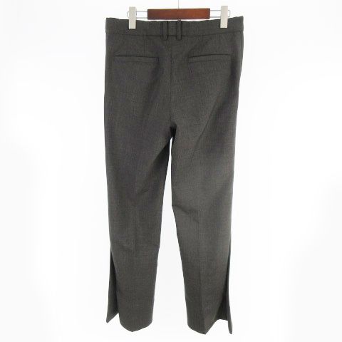 Cornerstone コーナーストーン 21aw SIDE BUTTON TROUSERS サイドボタン トラウザーズ パンツ スラックス  チャコールグレー 46 CMBP2103062 ボトムス