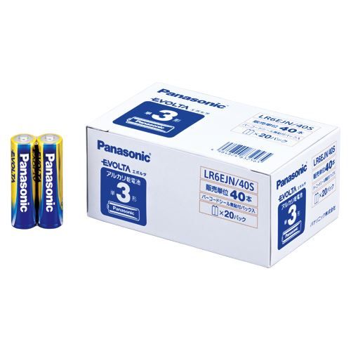 まとめ買い パナソニック エボルタ単3 オフィス 40本入 LR6EJN|40S ×3セット
