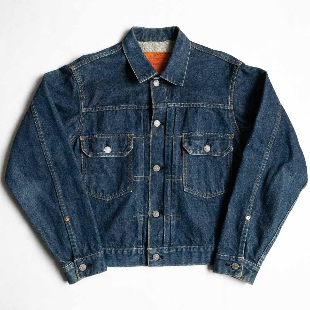 雰囲気抜群】 LEVI'S 【 507XX ビッグE デニムジャケット 】38