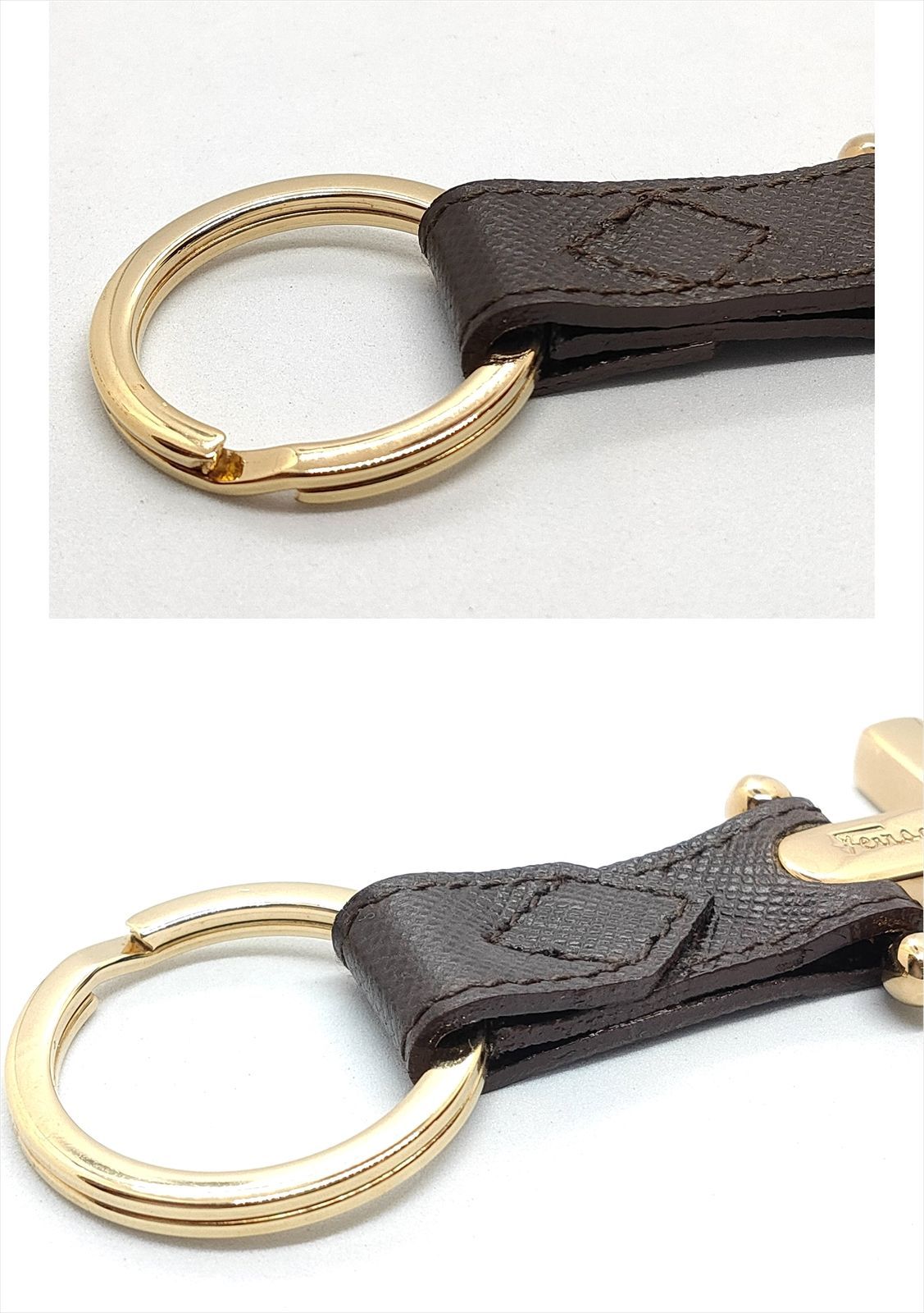 フェラガモ Salvatore Ferragamo キーリング ゴールドトーン