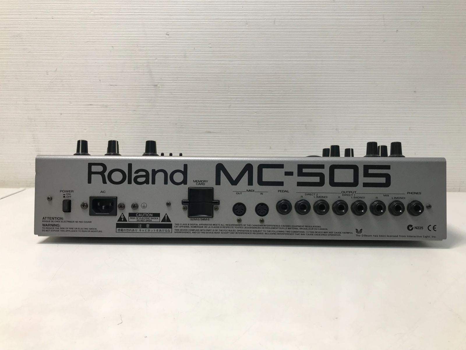 Roland MC-505 シンセサイザー □中古□ROLAND MC-505 groovebox ｼﾝｾｻｲｻﾞｰ（7614）【☆38-487