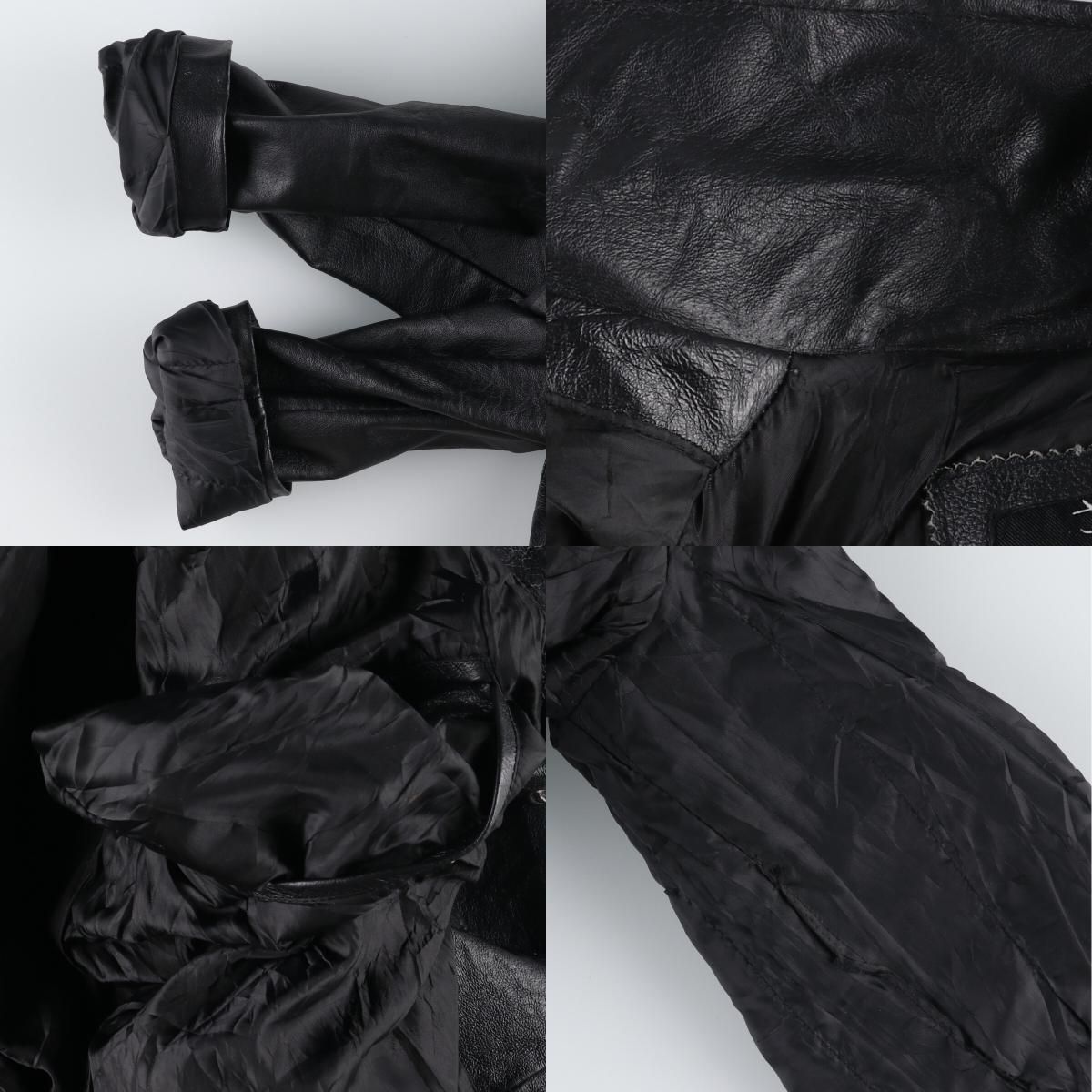 古着 CARIBOU CREEK レザーカーコート メンズM相当/eaa485852 - メルカリ 