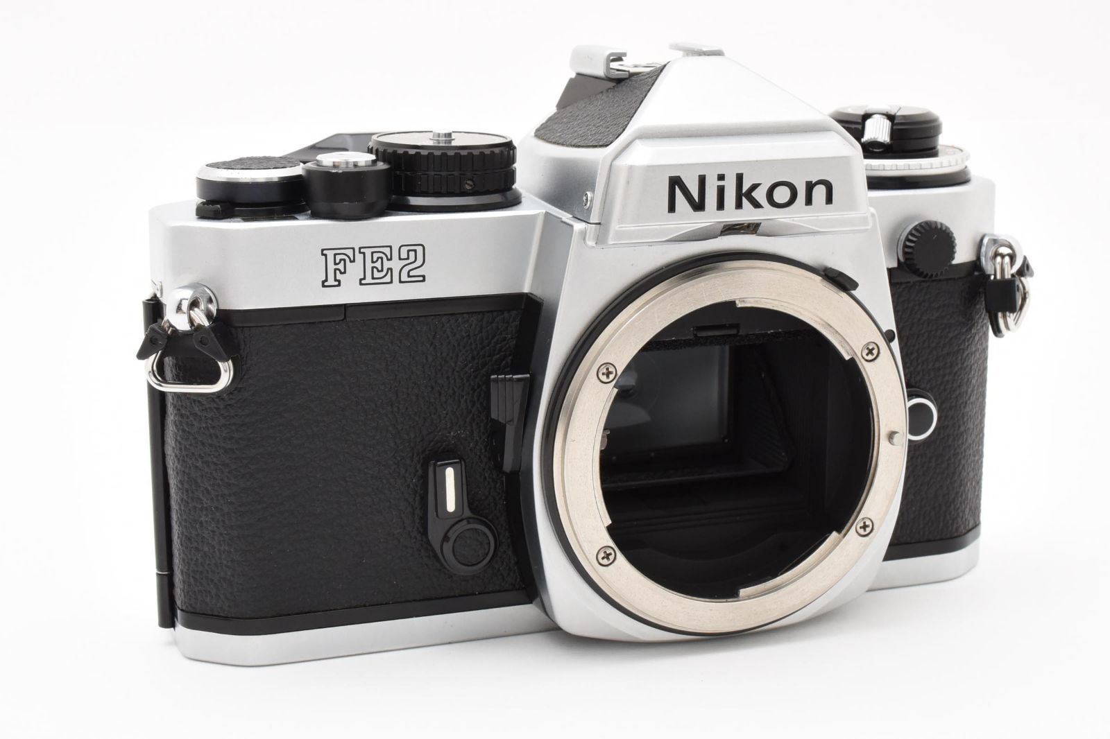 4881 【美品】 Nikon FE2 FE 2 35mm SLR Film Camera Silver