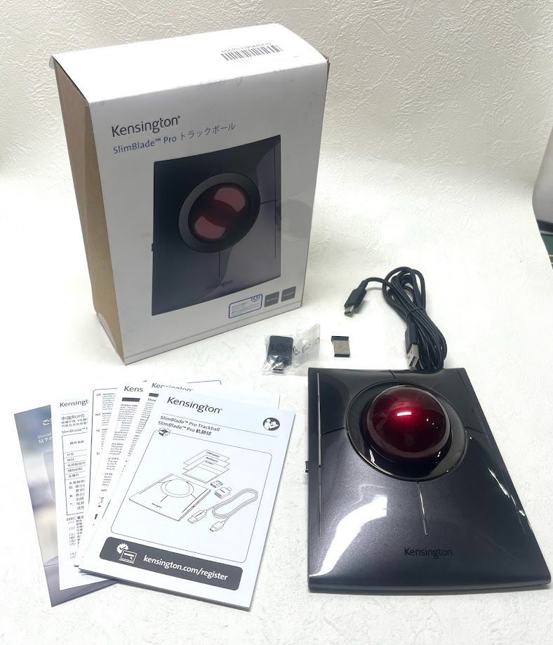 Kensington SlimBlade Pro レッド（SlimBlade™ Proトラック