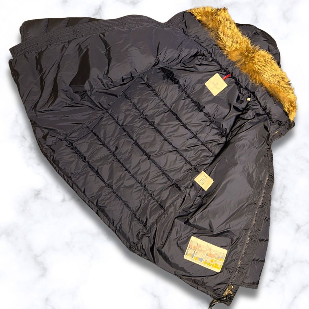新品未使用☆ MONCLER CLUNY コヨーテファー ダウンジャケット 4