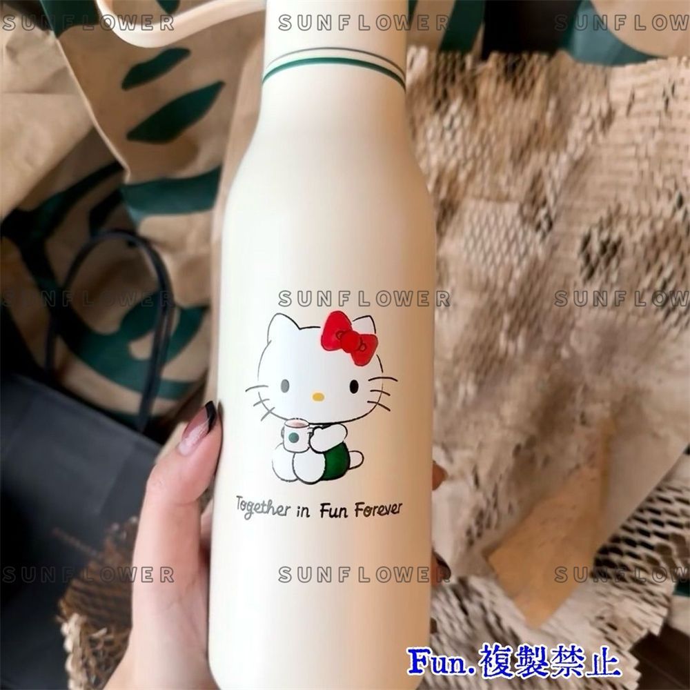 スターバックス ハローキティ 水筒 591ml 新品 海外限定 スターバックス キティちゃん キャラクター水筒