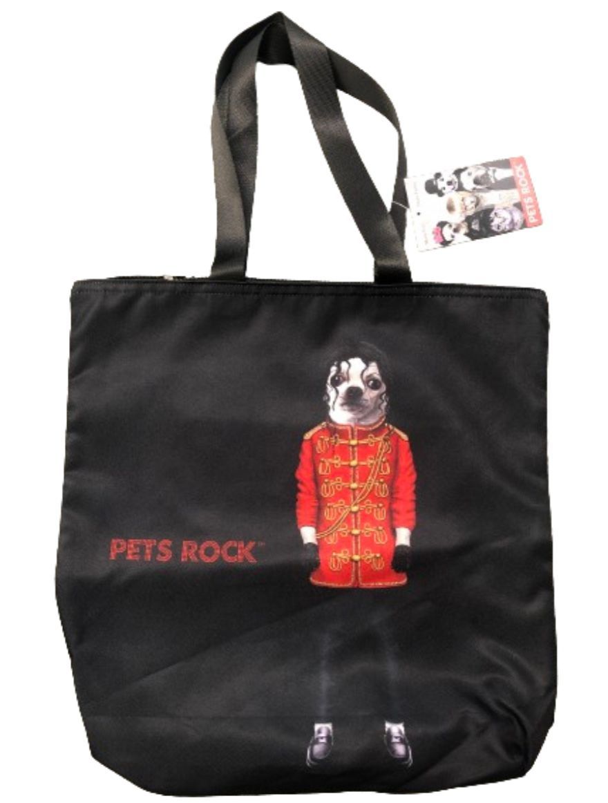 在庫限り PETSROCK ペッツロック マイケルジャクソン トートバッグ アニマル 愛犬家 - メルカリ