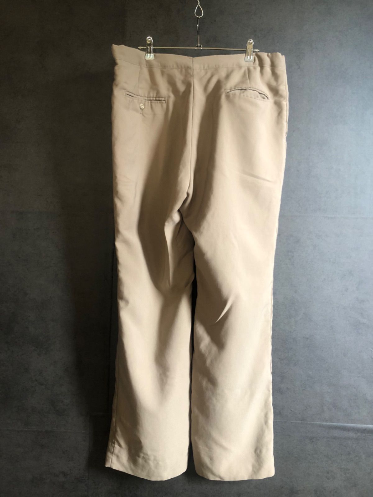 SANSABELT  NO TUCK  STRAIGHT SLACKS   60s〜