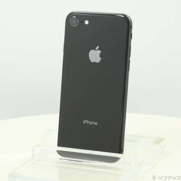 iPhone - iphone 8  256GB simフリー スペースグレイmq842j/a 中古品〕 iPhone8 256GB スペースグレイ MQ842J／A SIMフリー