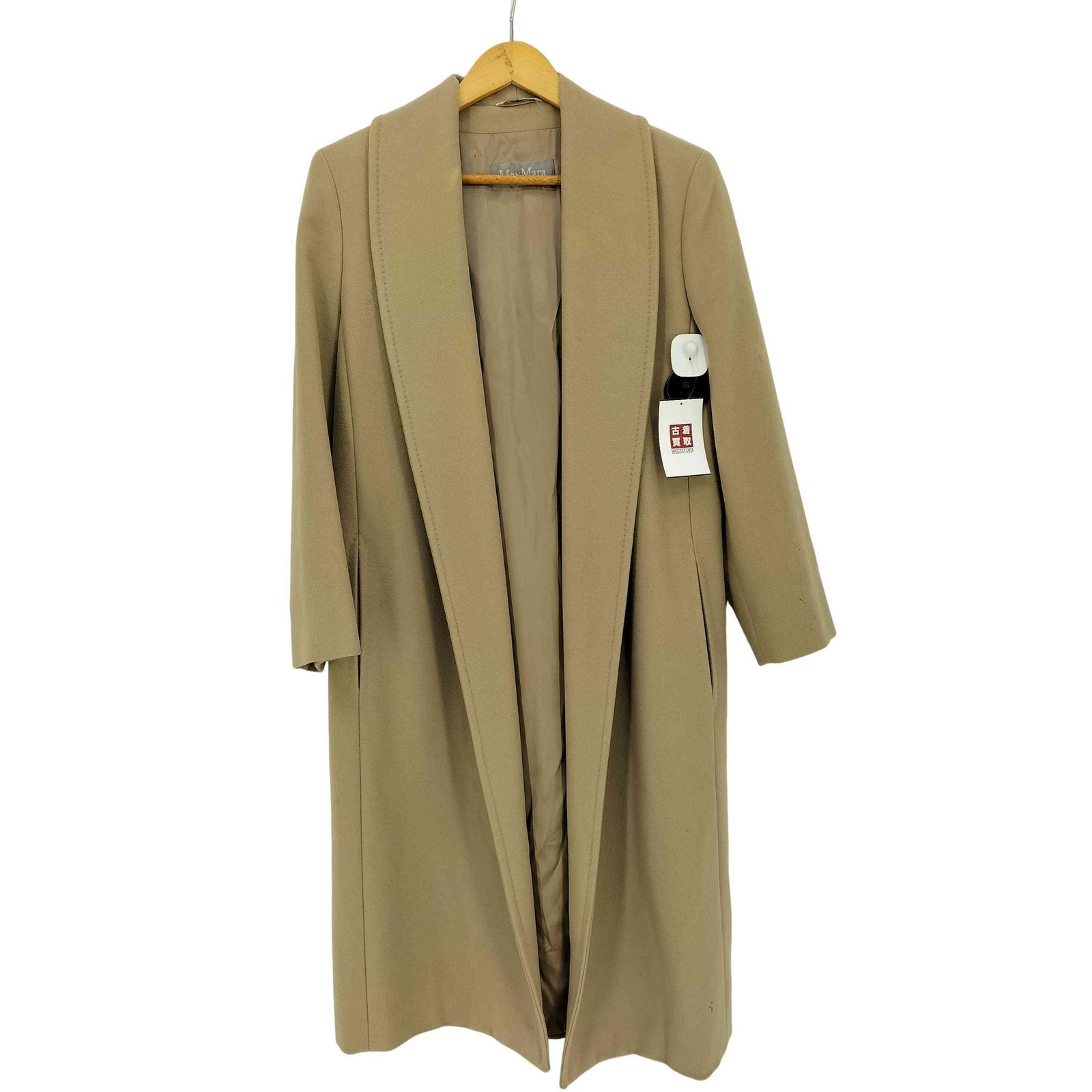 マックスマーラ 女優襟コート ダブル ヴァージンウール 銀タグ