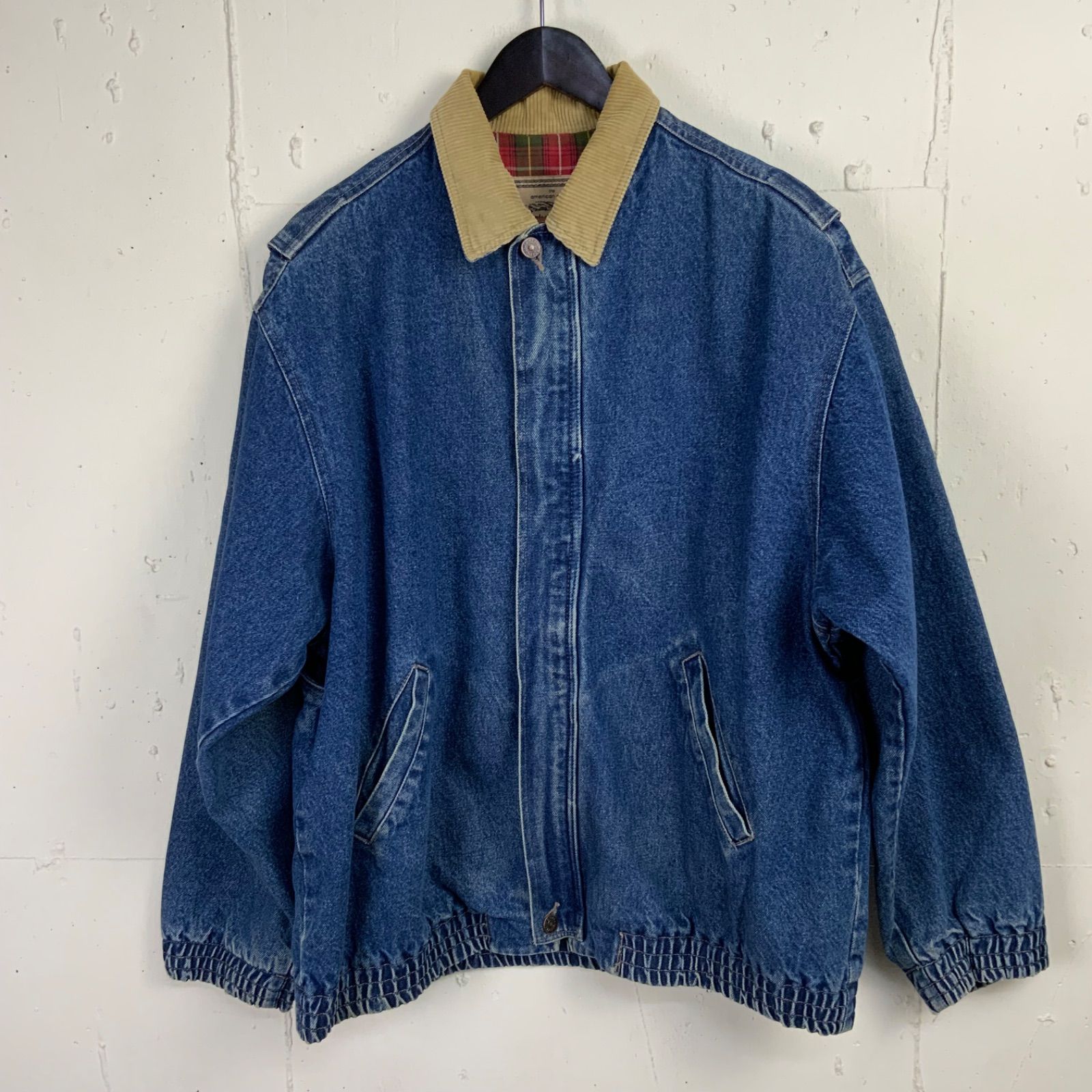 90年代 90s Calvin Klein カルバンクライン チェックライナー デニム 