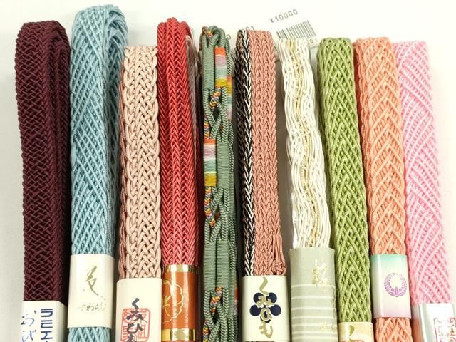 和装小物 帯締め10本セット