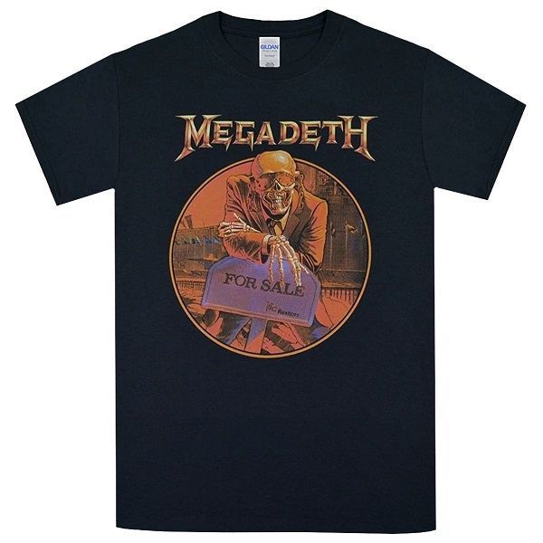 MEGADETH メガデス Peace Sells.. Track List Tシャツ