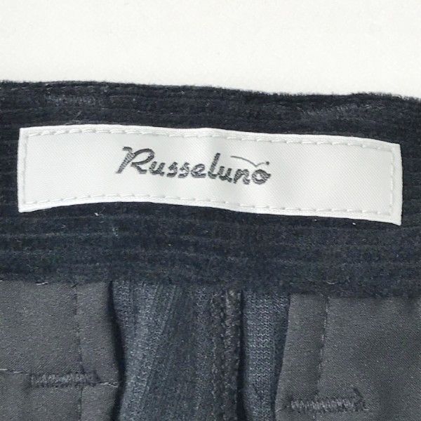 RUSSELUNO ラッセルノ RS-1930710 コーデュロイパンツ ルチャ ブラック 