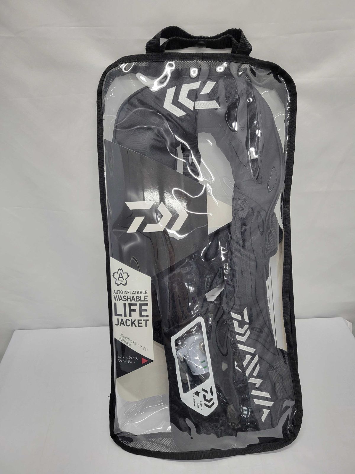 ダイワ DAIWA Wライフジャケット 肩掛自動 手動 F DF-2021 ブラック