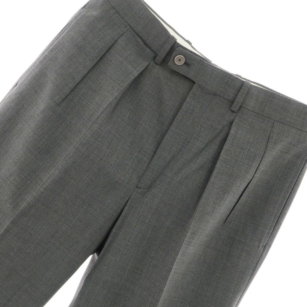 ベルナールザンス　ワイドスラックス　グレー　ベルウィッチ　ビームスエフ ベルナールザンス ワイドスラックス グレー ベルウィッチ ビームスエフ