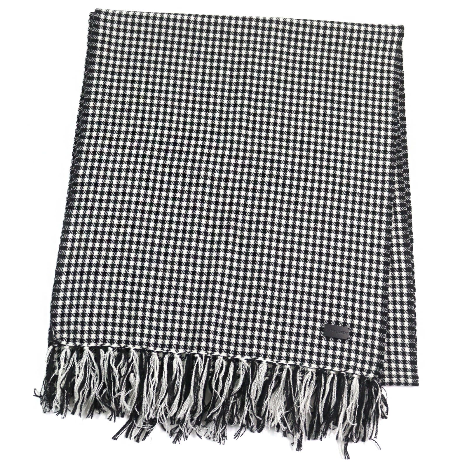 SAINT LAURENT PARIS カシミア　ショール サンローランパリ SAINT LAURENT PARIS カシミアショール サンローランパリ