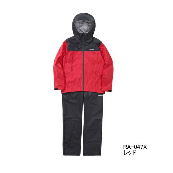 ≪'25年3月新商品！≫ シマノ 3レイヤー レインスーツ RA-047X