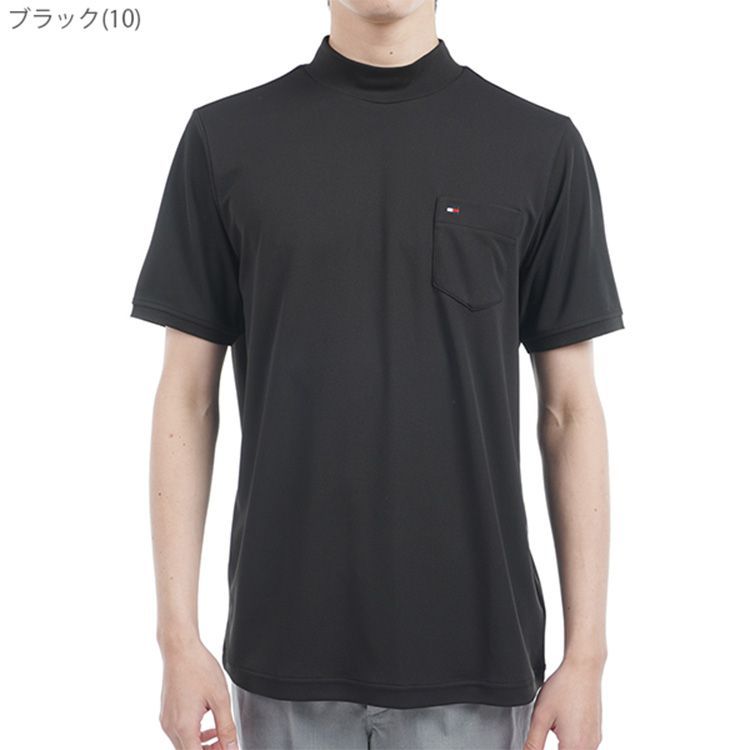 トミーヒルフィガー ゴルフ モックシャツ メンズ 半袖 シャツ モック