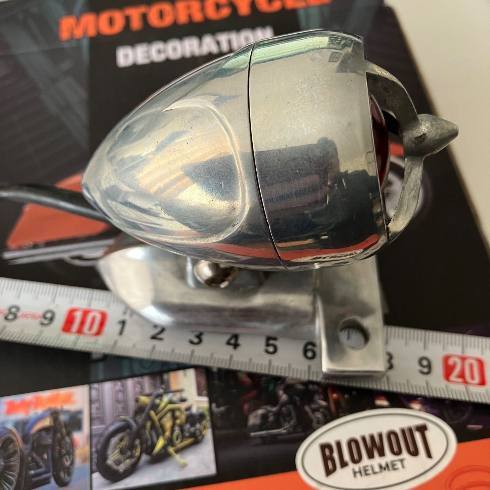 アルミポリッシュ LED テールライト テールランプ ビンテージ ハーレー