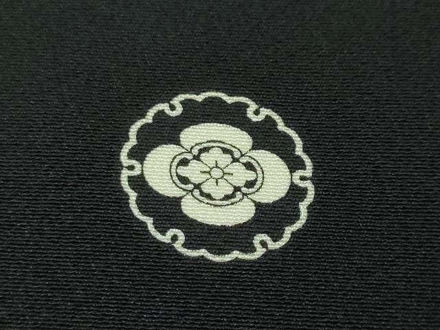 平和屋本店□極上 本加賀友禅作家 百貫廣樹 黒留袖 蓮 暈し染め 色紙