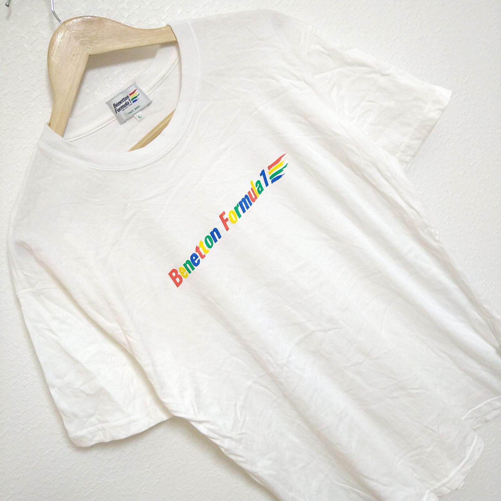 w^)b Benetton Formula 1 ベネトン フォーミュラ f1 Tシャツ