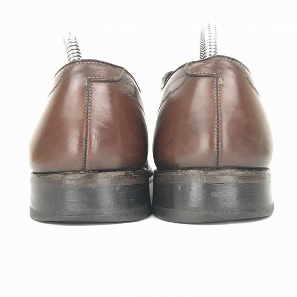 80s-90s?/Vintage★USA製★フット ジョイ/FOOT JOY★本革/パンチドキャップトウ【27.5/茶】ドレスシューズ/ビジネス◆i-99 80s-90s?/Vintage☆USA製☆フット ジョイ/FOOT JOY☆本革/パンチド