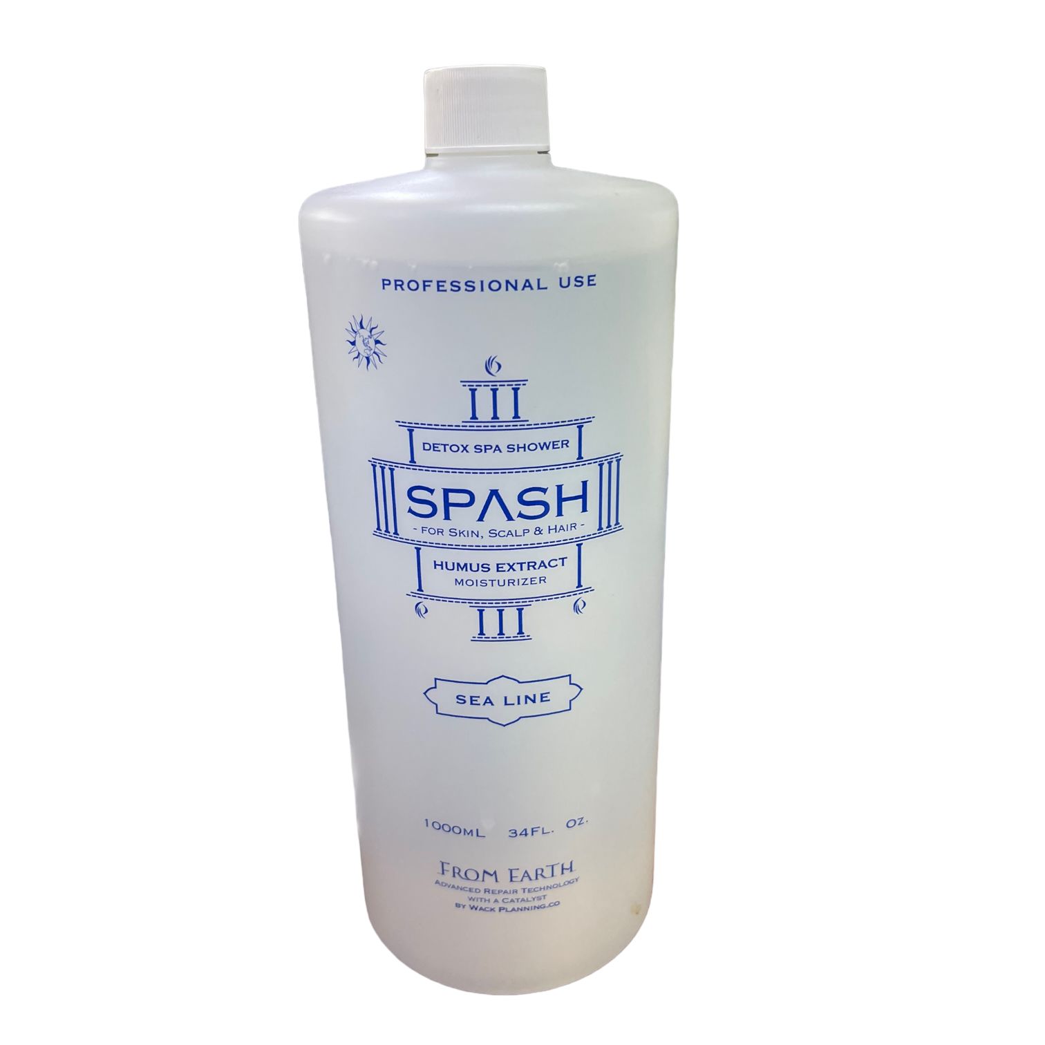 【未使用品】 フロムアース 全身 エイジングケア ローション スパッシュ SPASH 1000ml SEA LINE 詰め替え A48141RD