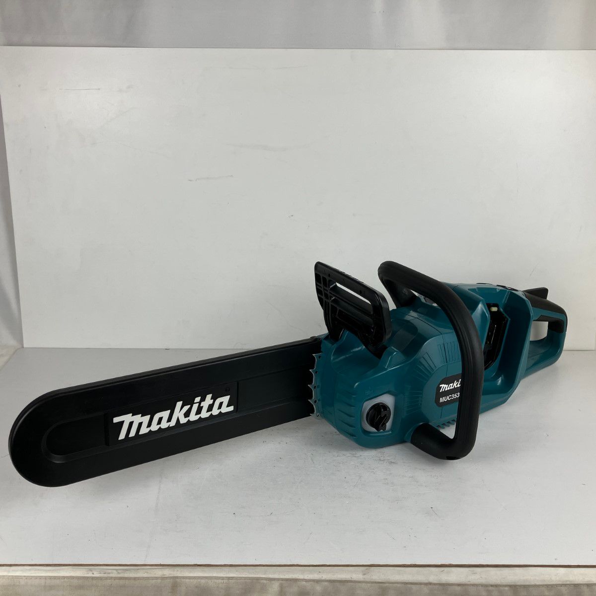 ЗЗMAKITA マキタ 18v 18v 350mm 充電式チェーンソー バッテリー 充電器無し MUC353D ブルー
