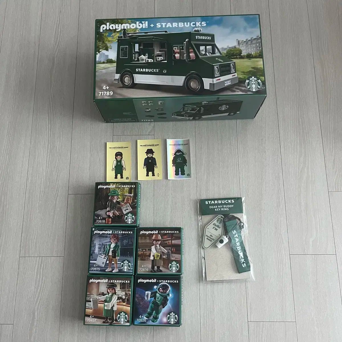 【雷市場（ポンジャン）商品韓国直送】 半額配送パッケージ) スターバックス プレイモービル トラック + シーズン 1 まとめ売り