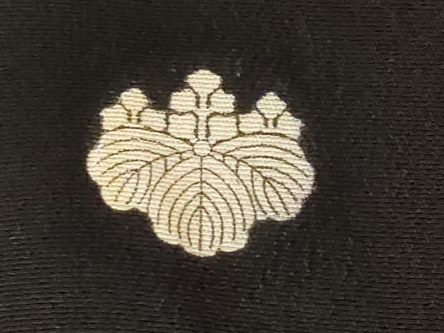 花菱文　金彩　正絹　逸品 平和屋着物□豪華黒留袖 鳳凰花文 金銀彩 正絹 逸品 CAAV8138xe