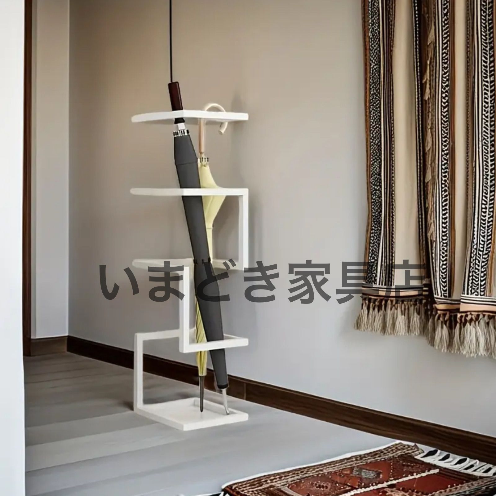 傘立て 傘たて アンティーク 1本 スリム 外置き オフィス 屋外