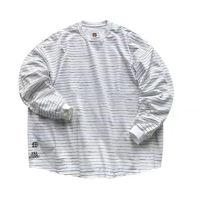 YGM×SEE SEE×S.F.C SUPER BIG MARINE STRIPE LS TEE