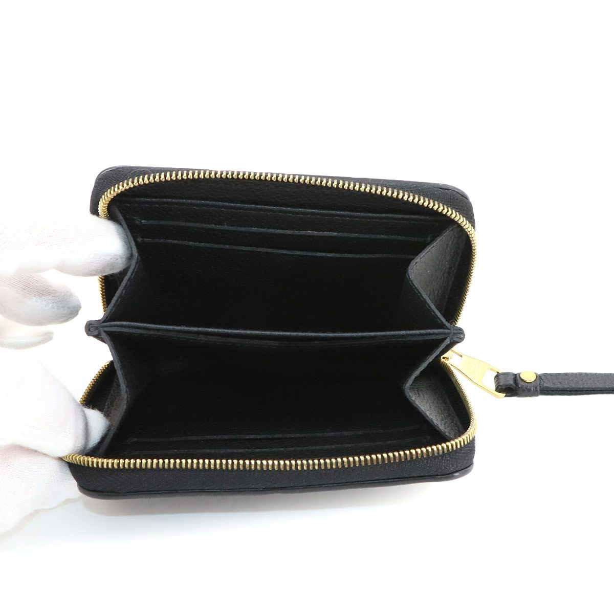 美品 ルイ ヴィトン LOUIS VUITTON モノグラム アンプラント ジッピー 