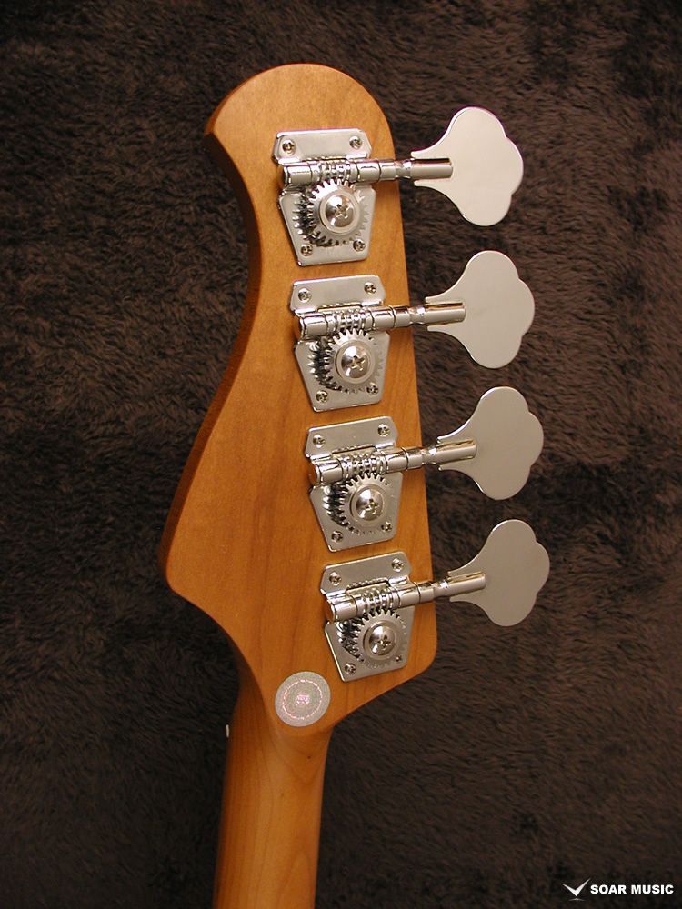 Bacchus WJB-1DX RSM/M FR フェスタレッド バッカス エレキベース