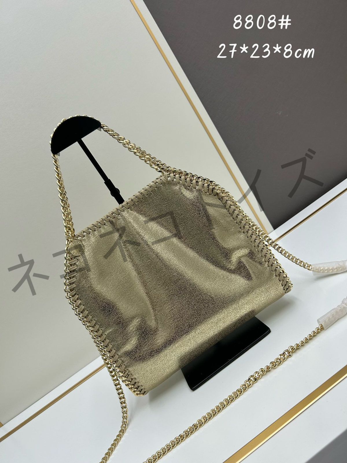 美品  stella mccartney ステラマッカートニー レディース  ファラベラ チェーン トートバッグ  ハンドバッグ ショルダーバッグ 07