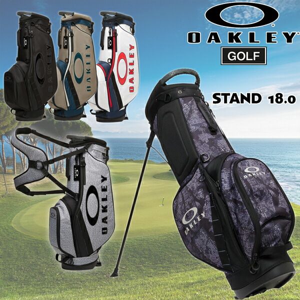 キャディバッグ OAKLEY スタンド ゴルフバッグ オークリー OAKLEY 最大46%☆10/22限定 オークリー キャディバッグ Skull