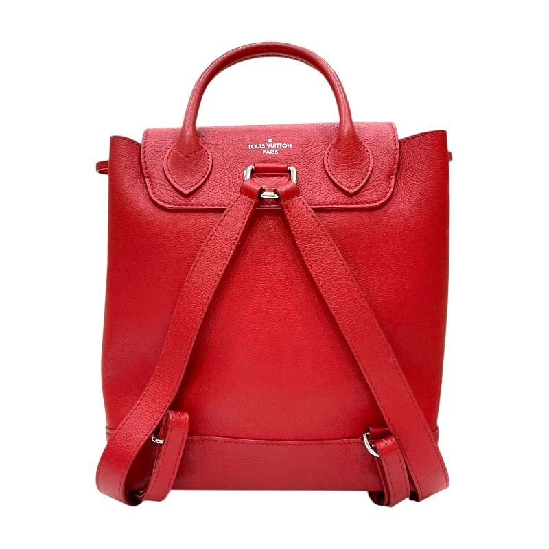 【ドリーム池田店】ヴィトン　ロックミー・バックパック　リュックサック　トリヨンレザー　レッドｘシルバー金具　M41818　DU1136　IKD-927 ドリーム池田店】ヴィトン ロックミー・バックパック リュックサック