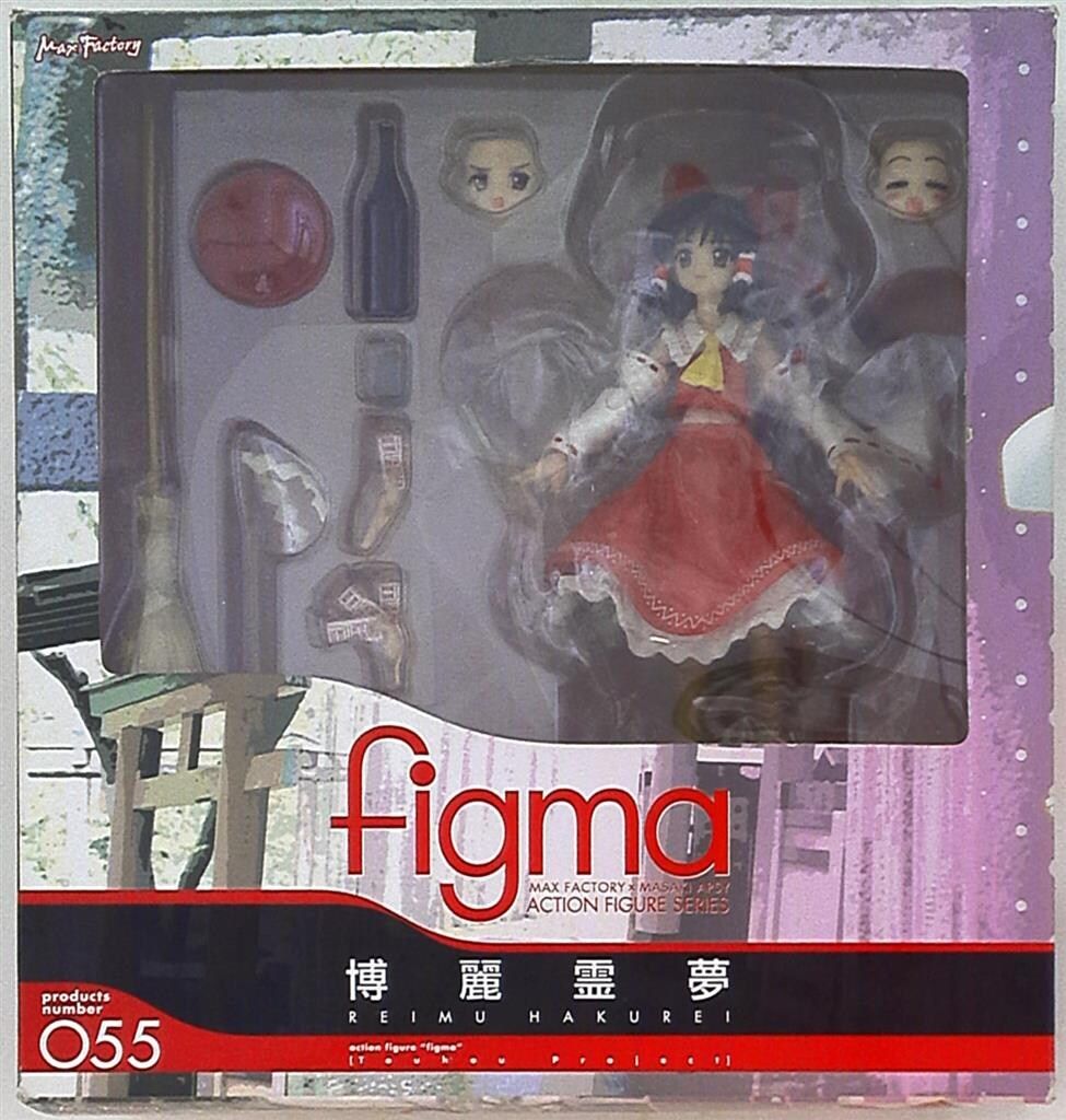 【figma 】東方プロジェクト　博麗霊夢　055 figma 博麗霊夢 055 - メルカリ