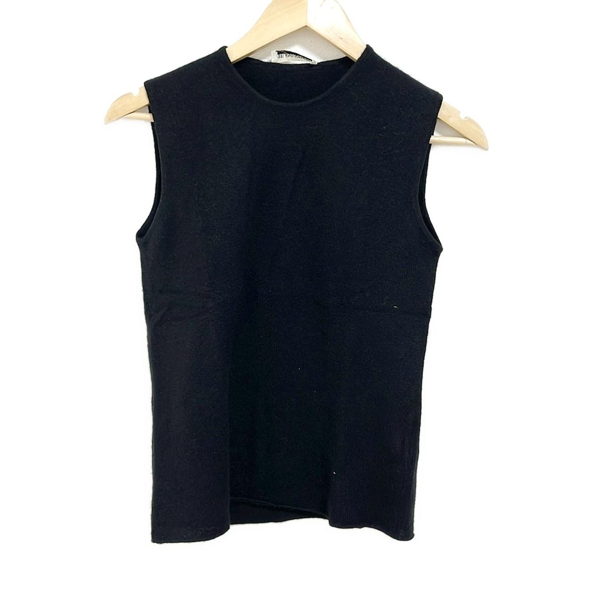 ジルサンダー　ノースリーブセーター JILSANDER(ジルサンダー) ノースリーブセーター レディース - 黒